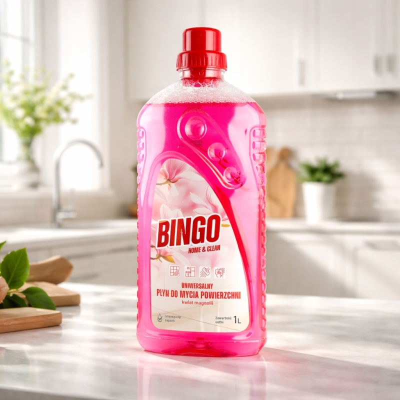 Uniwersalny płyn Bingo Kwiat Magnolii 1l-366a2c68925b4bcdf2e06215b2de7470