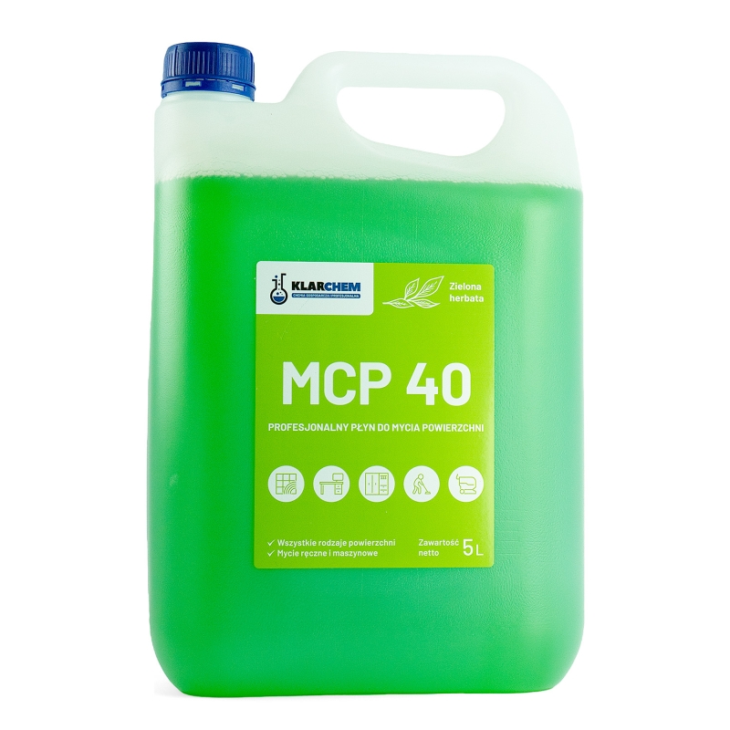 Płyn MCP40 do mycia powierzchni Zielona Herbata 5l-9405ee37b470c4e22632a54e8ad468ce
