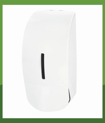 Elegancki dozownik mydła w płynie - 1l ABS biały