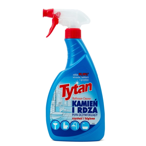 Tytan kamień i rdza, spray do łazienek 500g