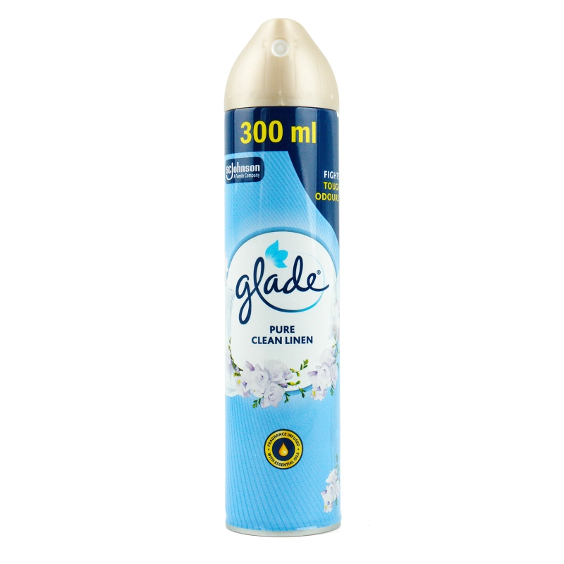 Odświeżacz Glade Brise aerozol 300ml Clean Linen-29273fde370186b78b49a5739a3a6172