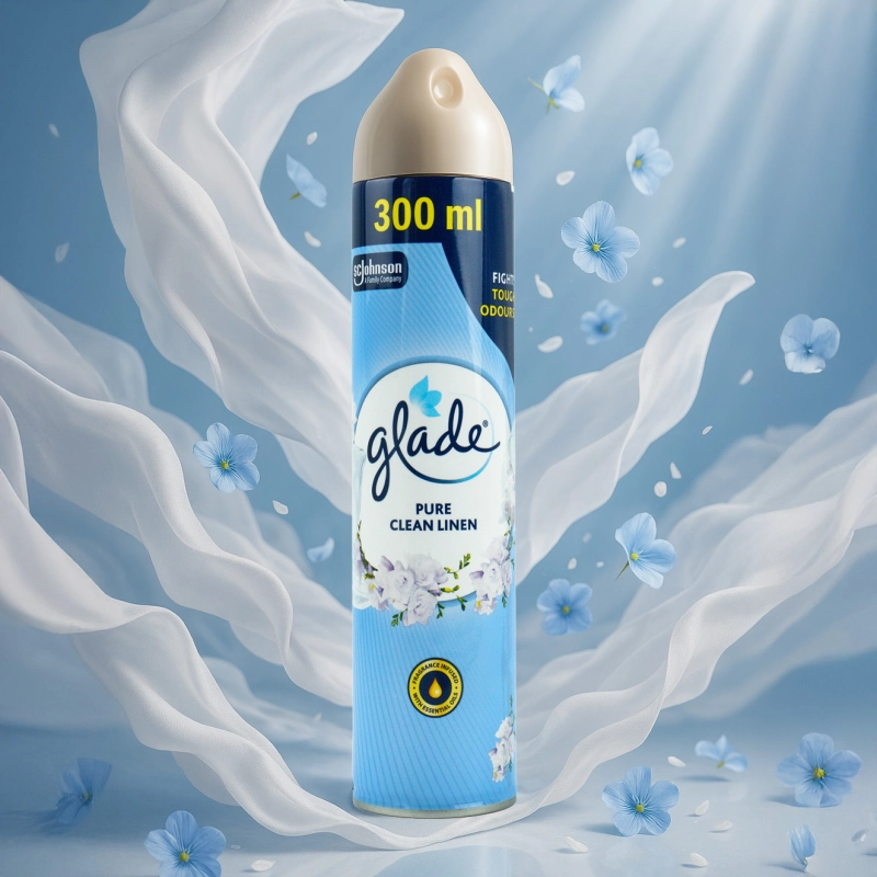 Odświeżacz Glade Brise aerozol 300ml Clean Linen-6c5d58e014aef78162c0280bf03873e7
