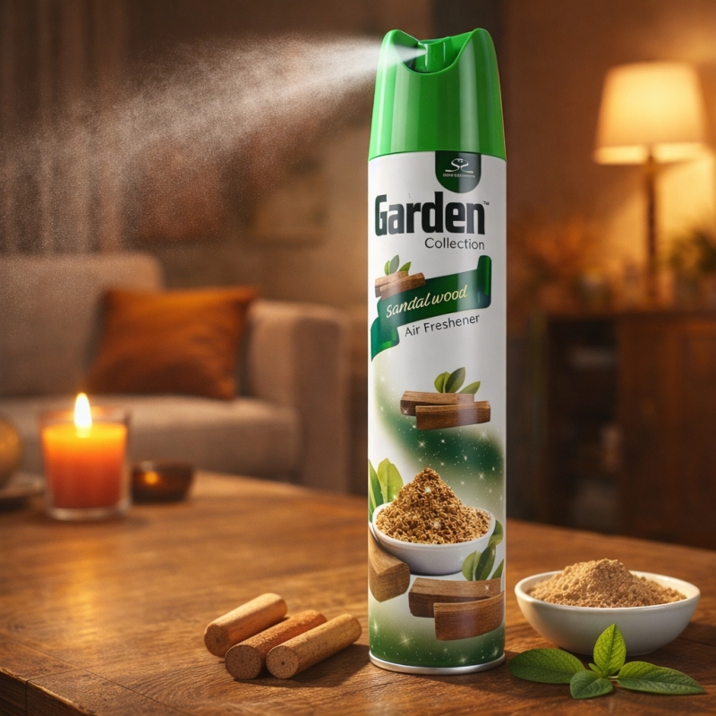Garden odświeżacz spray 300ml Sandalwood-cd28f4e9b5edb37871797d97a78e4cc6