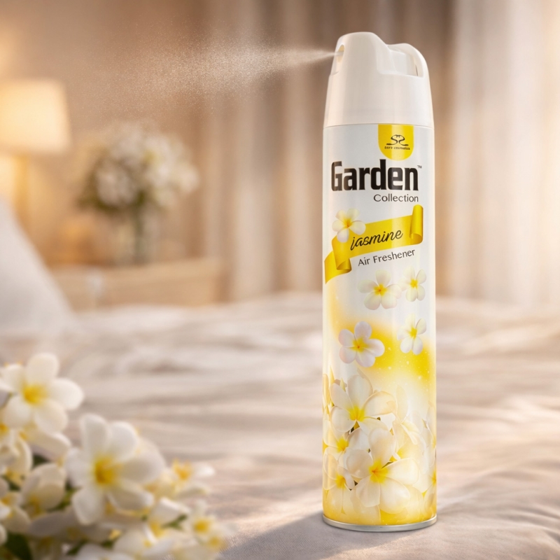 Garden odświeżacz spray 300ml Jasmine-da2c956f3a228878b9908c23c6dc358f