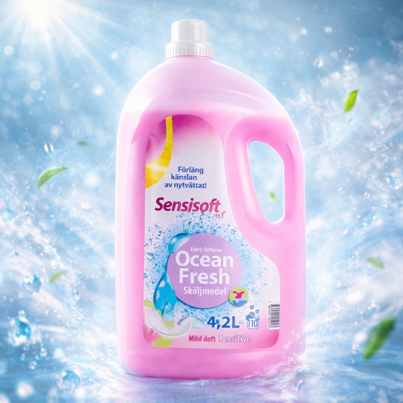 Płyn do płukania Sensisoft 4,2L różowy - sensitive-54b79035c605cfeacf05b965debfe722