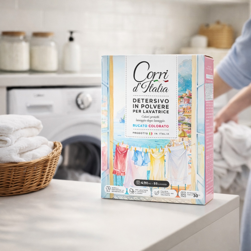 Corri d'Italia - Proszek do prania KOLOR 4,25 kg-bc44551c32161fa4bf90384a688b8b88