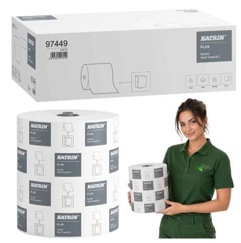 Ręcznik w roli Katrin System 2w celuloza 150 m a'6