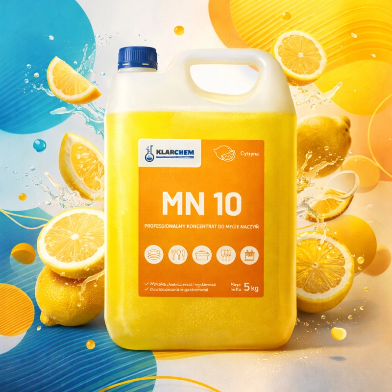 Koncentrat do mycia naczyń MN10 Cytryna 5kg-9a19bcf7d31b3d42f54982de7f7373ec