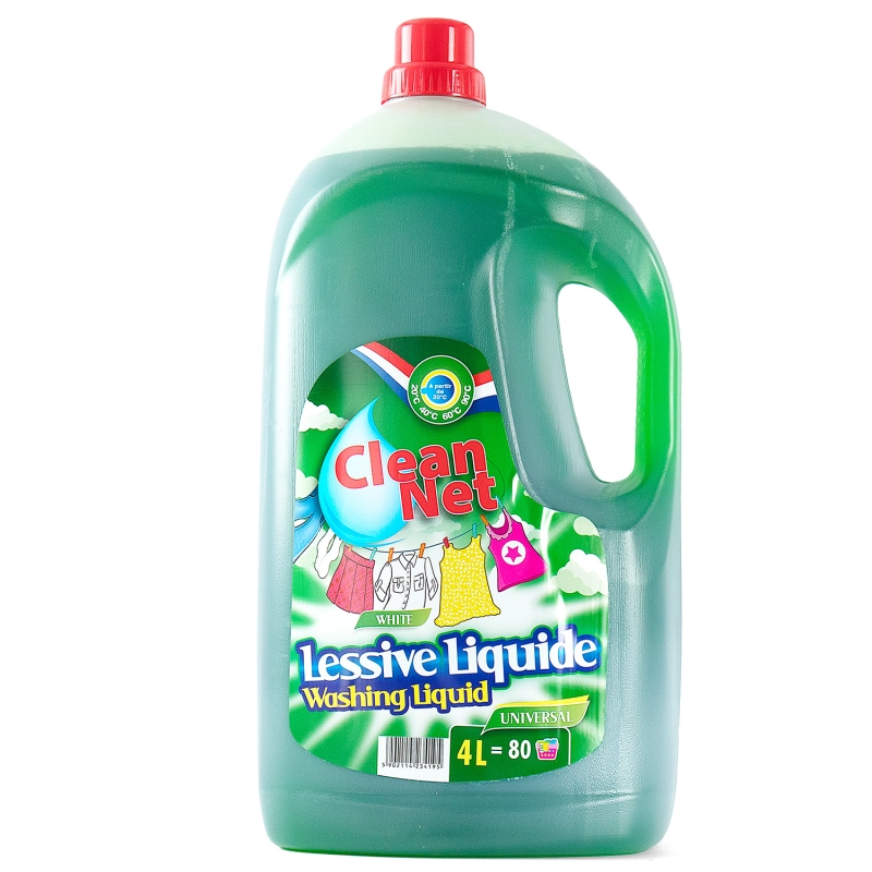 Płyn do prania "CLEAN NET" 4 L uniwersalny -8eac7d1365f9112be5d999ebd6509ef5