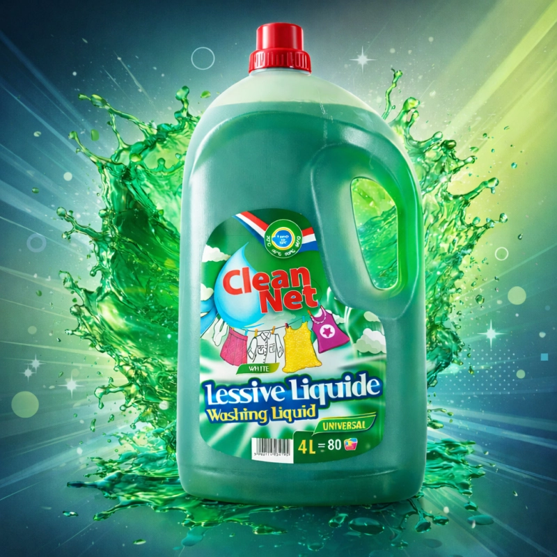 Płyn do prania "CLEAN NET" 4 L uniwersalny -c5614483d2d0382e2bccf1fffad44640