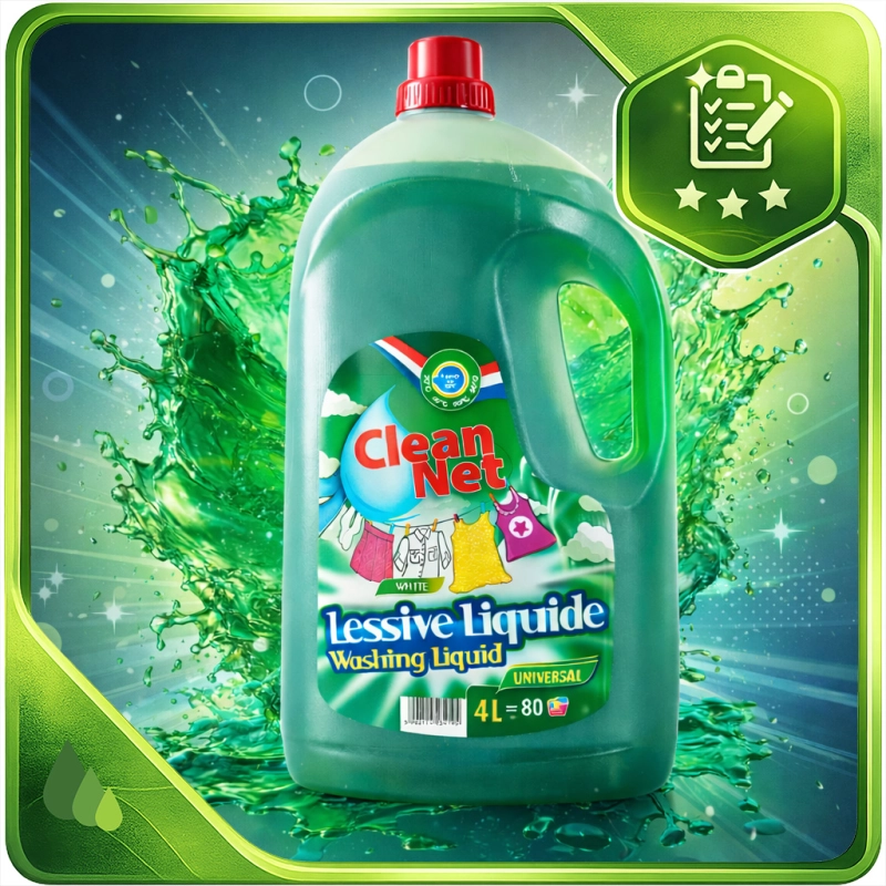 Płyn do prania "CLEAN NET" 4 L uniwersalny-468af8df4289c89e56194348079d6ce6