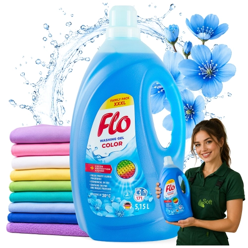 FLO COLOR Żel do prania 5,15L