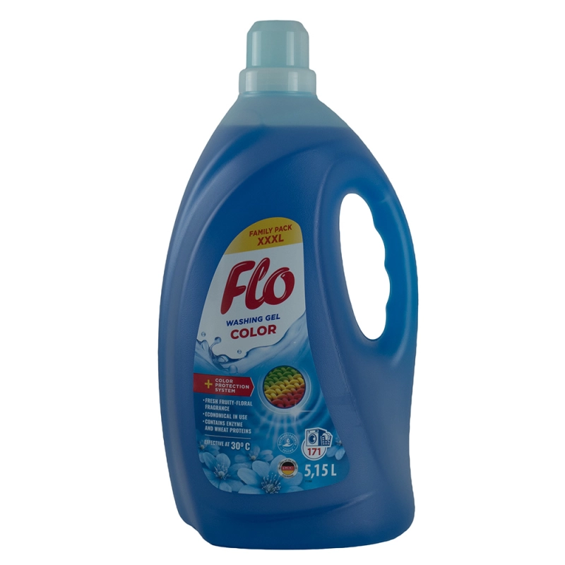 FLO COLOR Żel do prania 5,15L-b7f927aa6835f038bf841e65e328ced1
