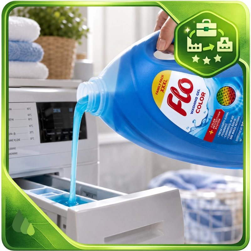 FLO COLOR Żel do prania 5,15L-c97dced55906d8657412420f001d4519