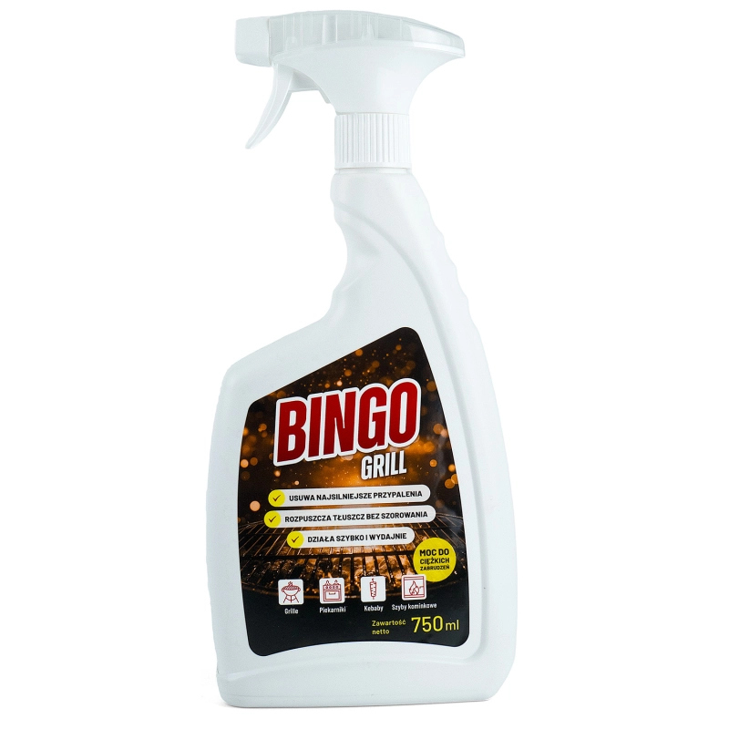 Pianka BINGO GRILL do czyszczenia grilli 750ml-0f577cc97e43da1fc43249983f5003e9