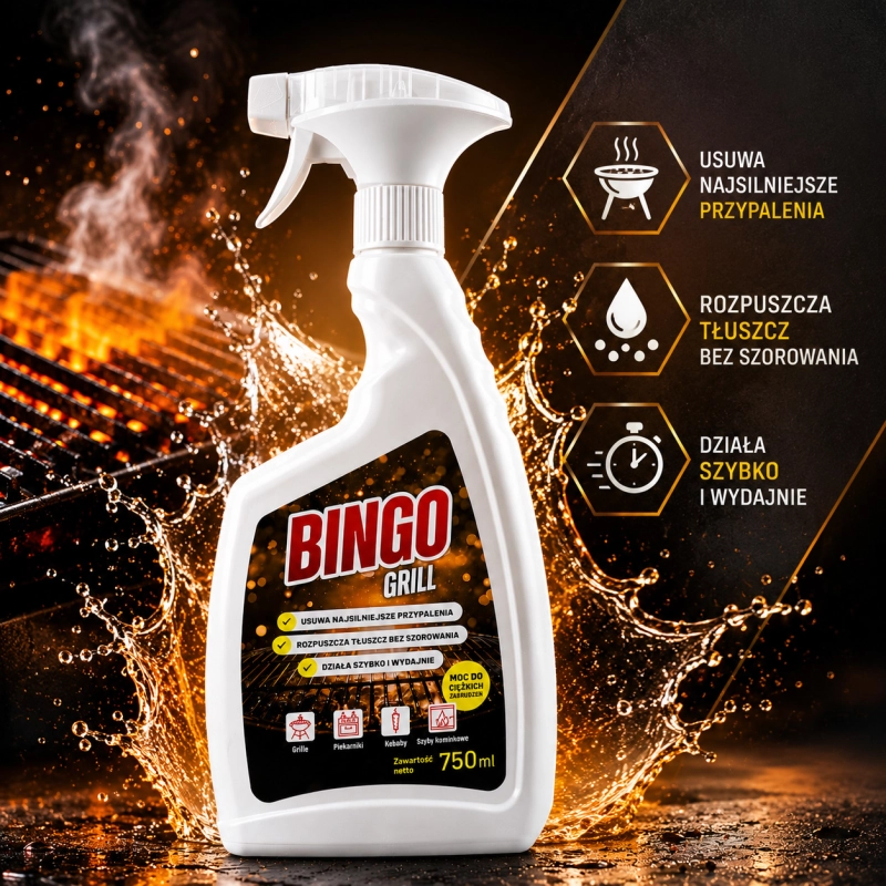 Pianka BINGO GRILL do czyszczenia grilli 750ml-461e87ac14912ccca40a87e7d590b577