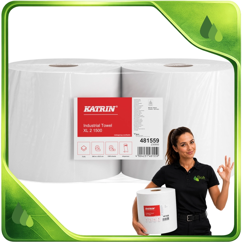 Czyściwo Katrin 2w celuloza XL 2 1500 op. 2 sztuki-9e00720537665c28e8912b5c29ed0969
