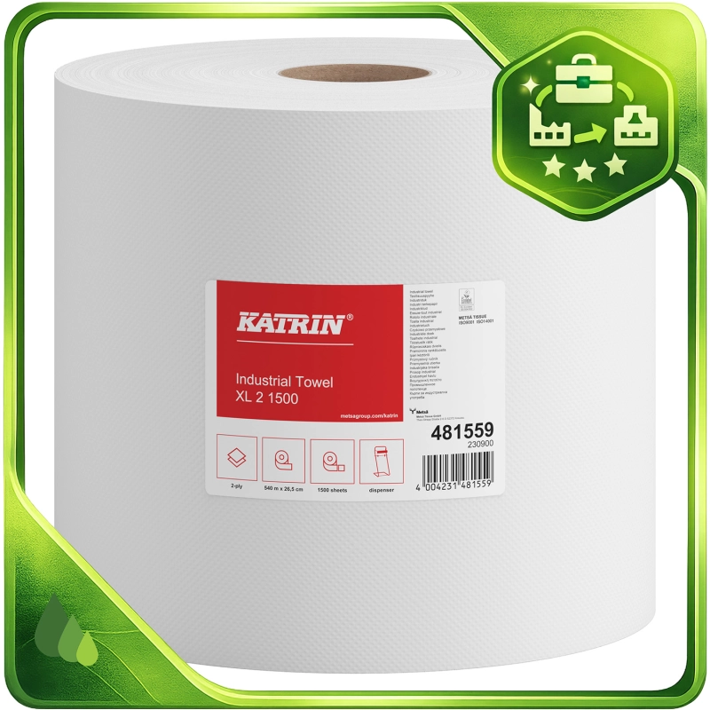 Czyściwo Katrin 2w celuloza XL 2 1500 op. 2 sztuki-2a104dca915355089e11d76b3501d285