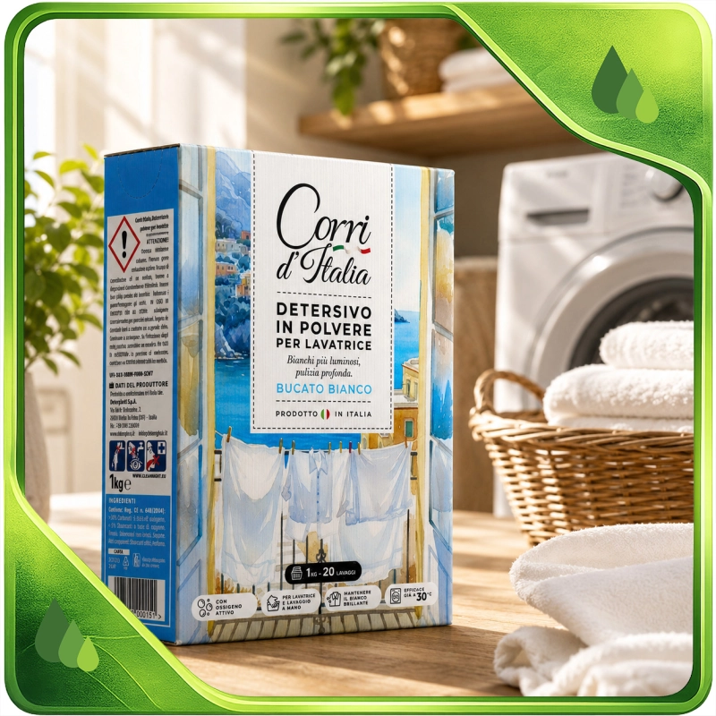 Corri d'Italia - Proszek do prania BIEL1 kg-9fdea0807687d1d20bb6f249bb9e9185
