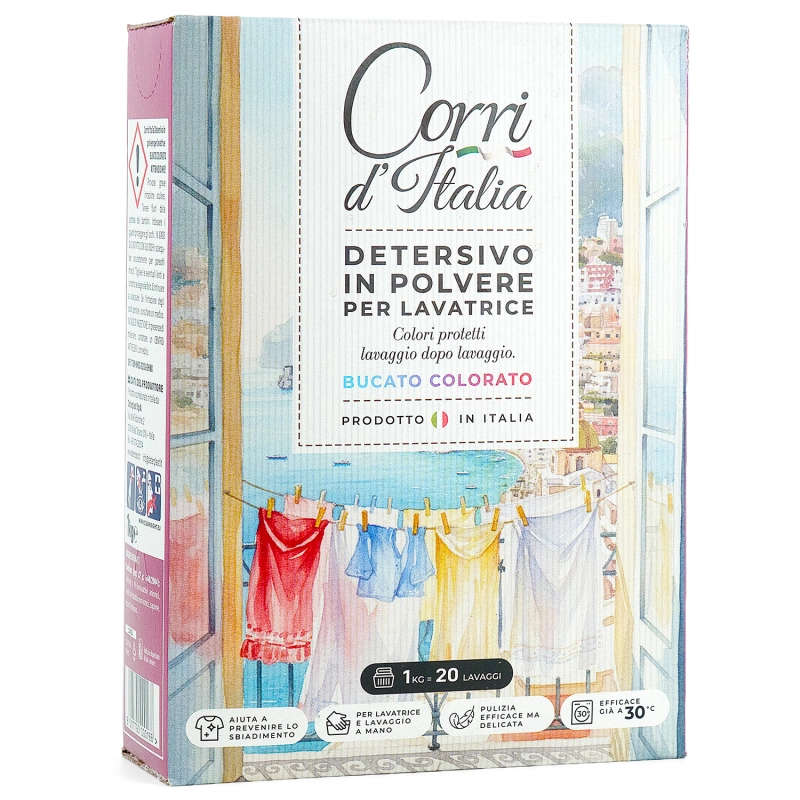 Corri d'Italia - Proszek do prania KOLOR 1 kg-5d6845436c4abb6191d6b3b70e32118f