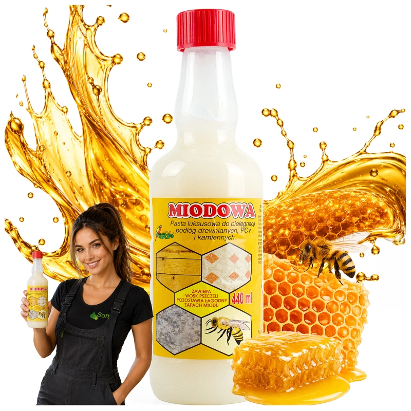 Pasta do podłóg Miodowa 440 ml-90c310f6516e11fe4c50a3292ec66771