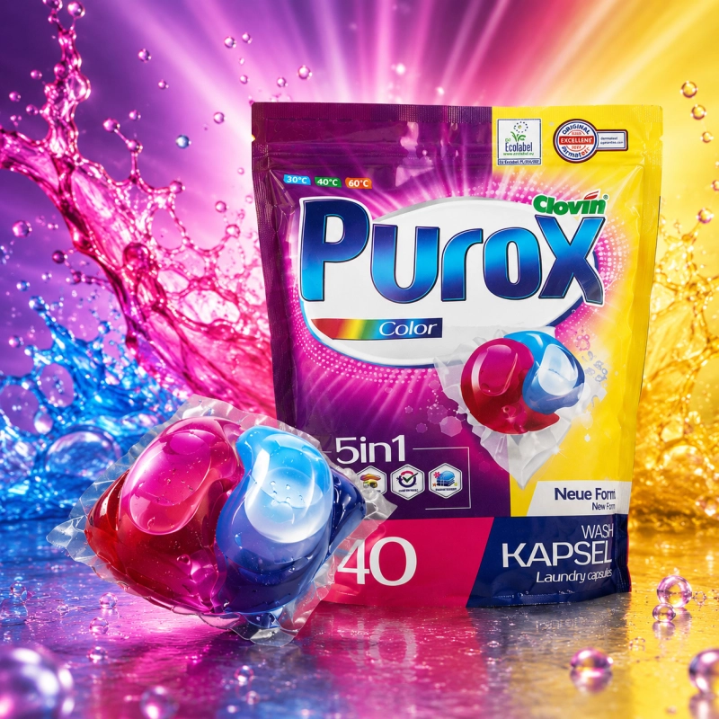 Kapsułki do prania Purox Color 40szt-61cff047202b11cb6b7bd7a091df7275