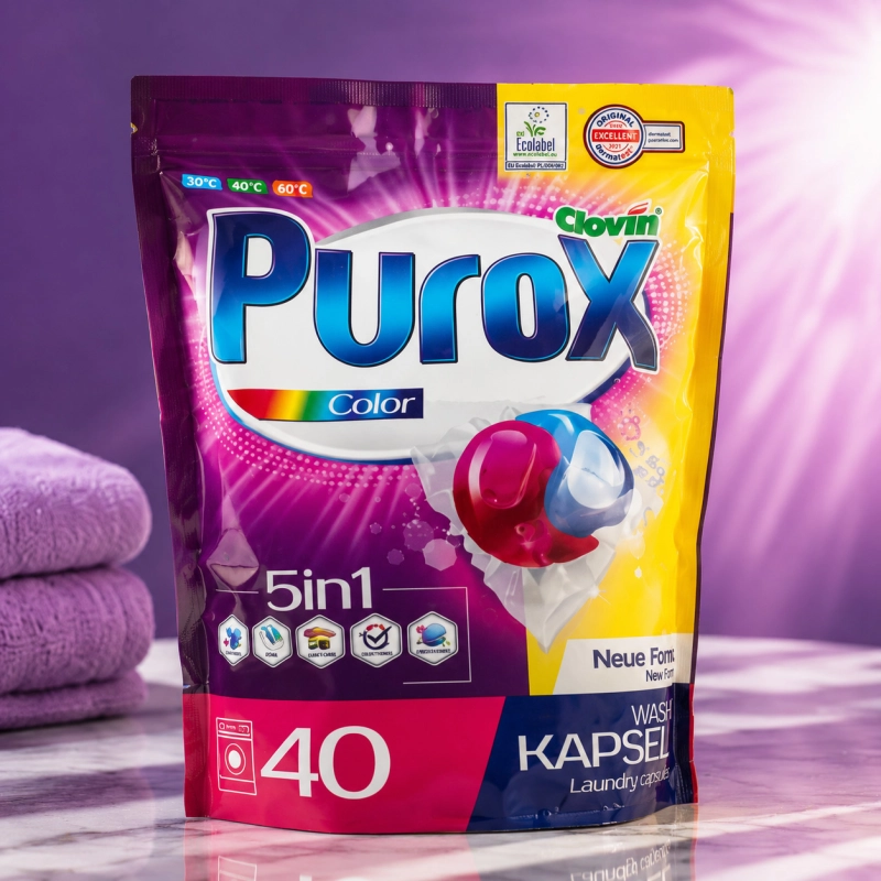 Kapsułki do prania Purox Color 40szt-090c6a6cd53c5c4a0b96541ec7df688b