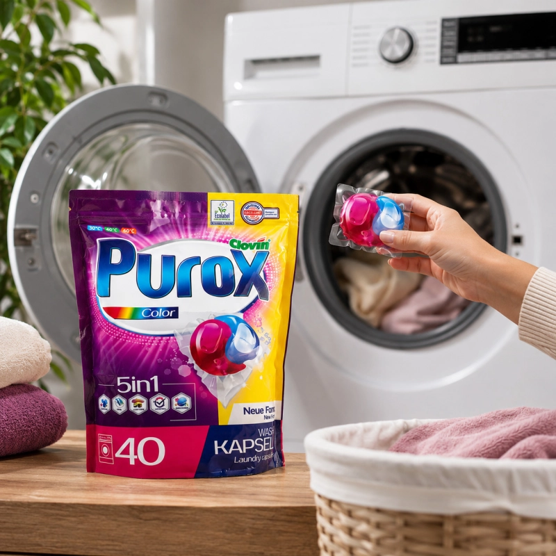 Kapsułki do prania Purox Color 40szt-82d990eff93fa49520b576686be7abd5