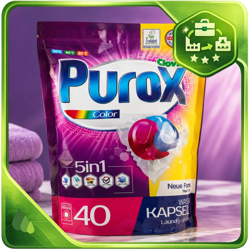Kapsułki do prania Purox Color 40szt-c350109a794063f5695ba0793e9e601a