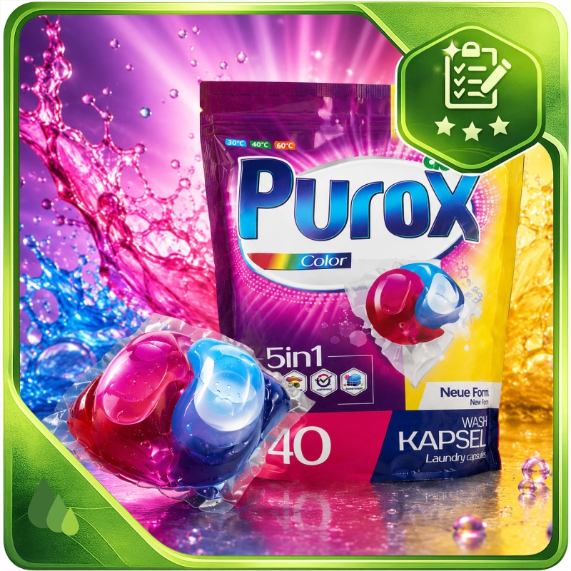 Kapsułki do prania Purox Color 40szt-3f13cc382f1a31de89050d9b6dba369a