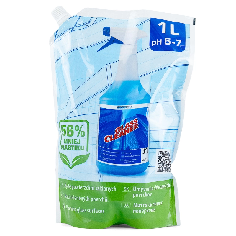 Glass Cleaner do powierzchni szklanych 1l Saszetka-4dec0895225fc4d058943c41b3cc14af