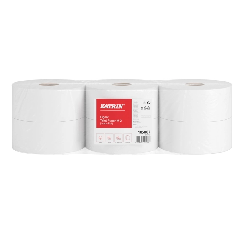 Papier toaletowy Katrin 2w celuloza 180 m a'6 szt.