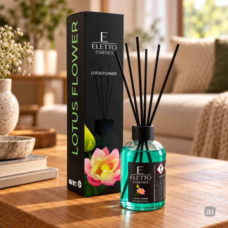 Eletto dyfuzor zapachowy z patyczkami 110 ml Lotus Flower-61fbb6ce1401202cbceb72d452714072