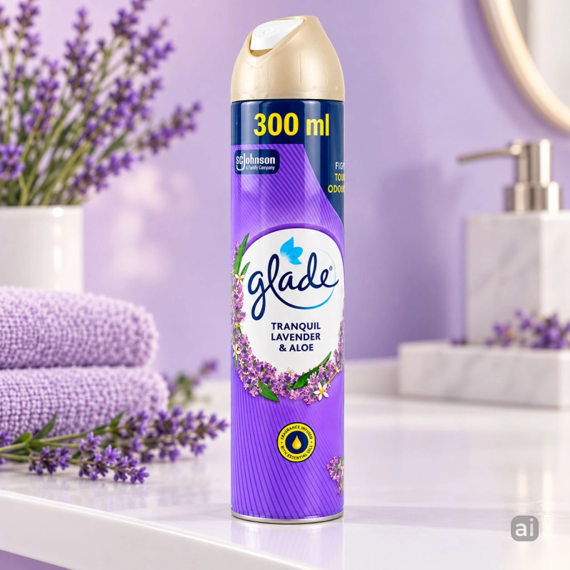 Odświeżacz powietrza Glade Brise aerozol 300 ml Lawenda i aloes-2103416c91f56040a7e85a4839db4fec