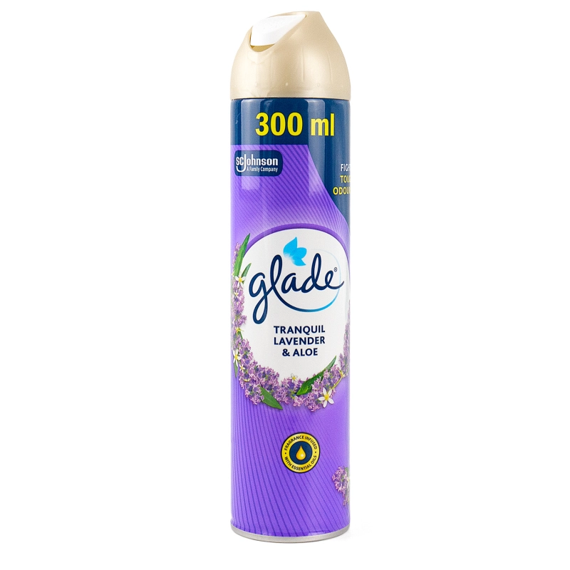 Odświeżacz powietrza Glade Brise aerozol 300 ml Lawenda i aloes-3b90f01d69d9a63aa3c00e2a608edd03