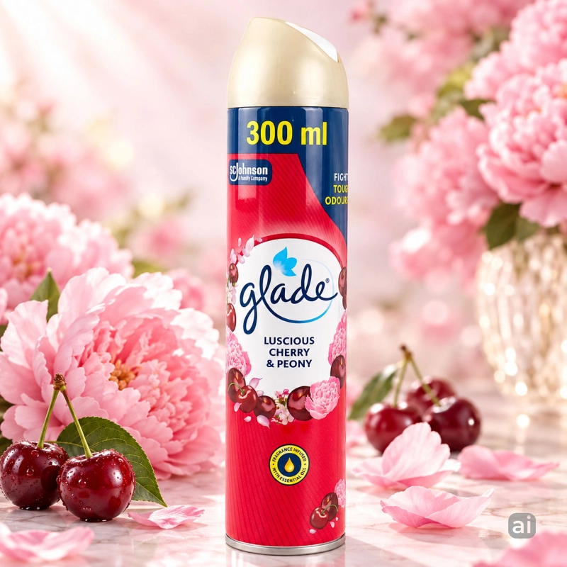 Odświeżacz Glade Brise aerozol 300ml Cherry-c389b87c0e90c43f74908f1d736c01b6