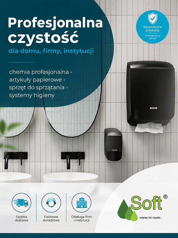 Soft - profesjonalne środki czystości, chemia gospodarcza, artykuły papierowe Sklep internetowy Soft