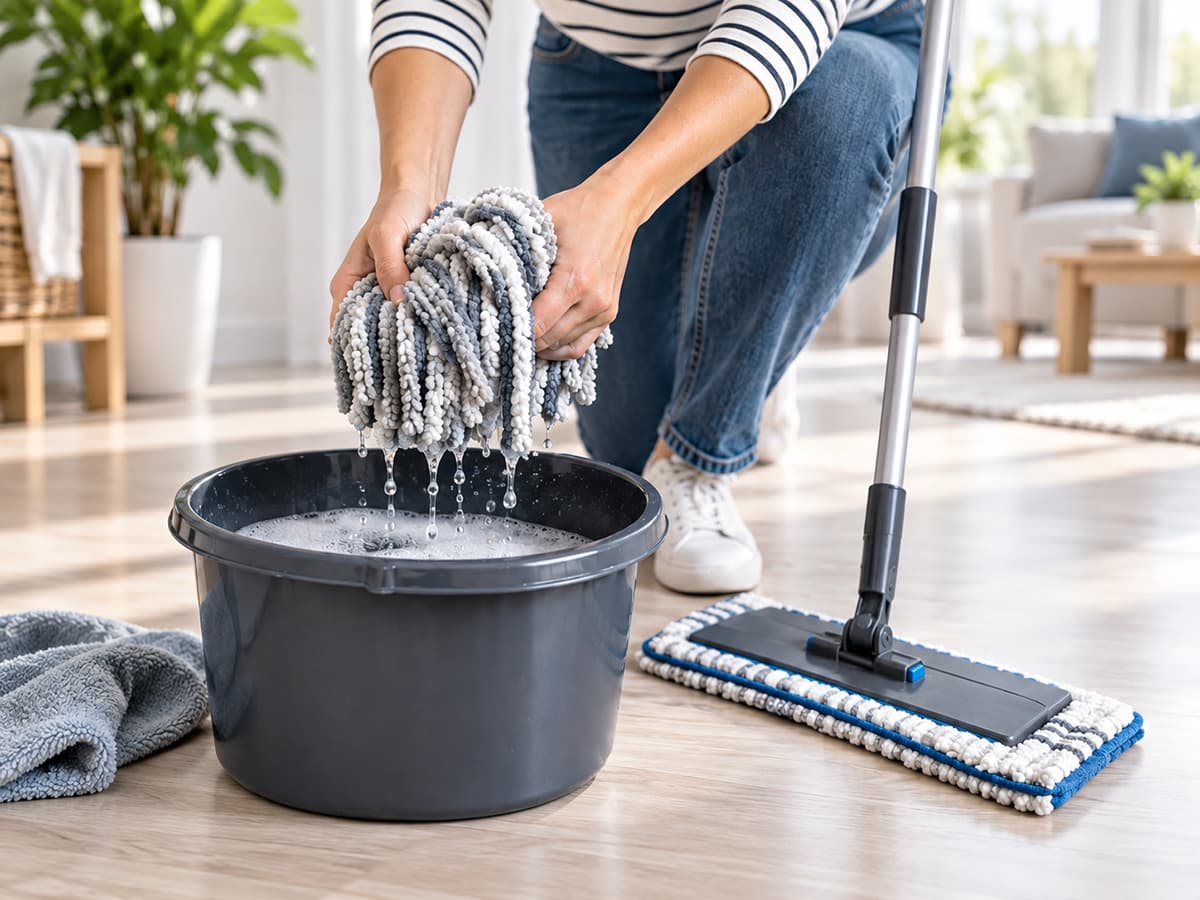 Jak dbać o mop, aby służył dłużej i skutecznie czyścił podłogi?